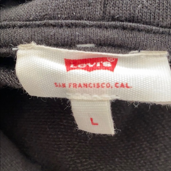 Levi’s cropped hoodie with stones on the arms - Picture 3 of 3